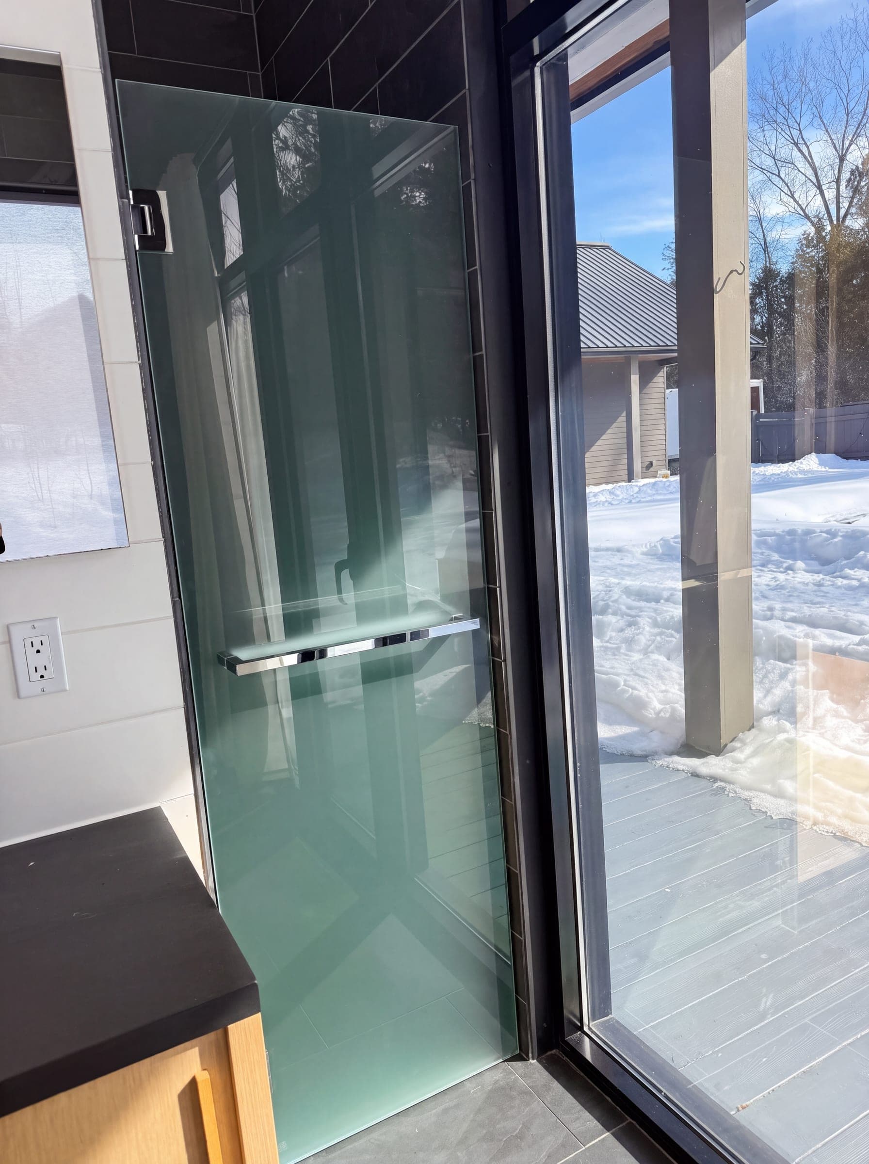 Installation résidentielle de Vitrerie Vaudreuil